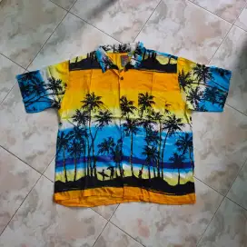 Kemeja Hawaiian Pineapple Connected Vintage