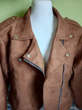 *HARGA PAS* Jaket Suede Unisex Premium Quality Size L