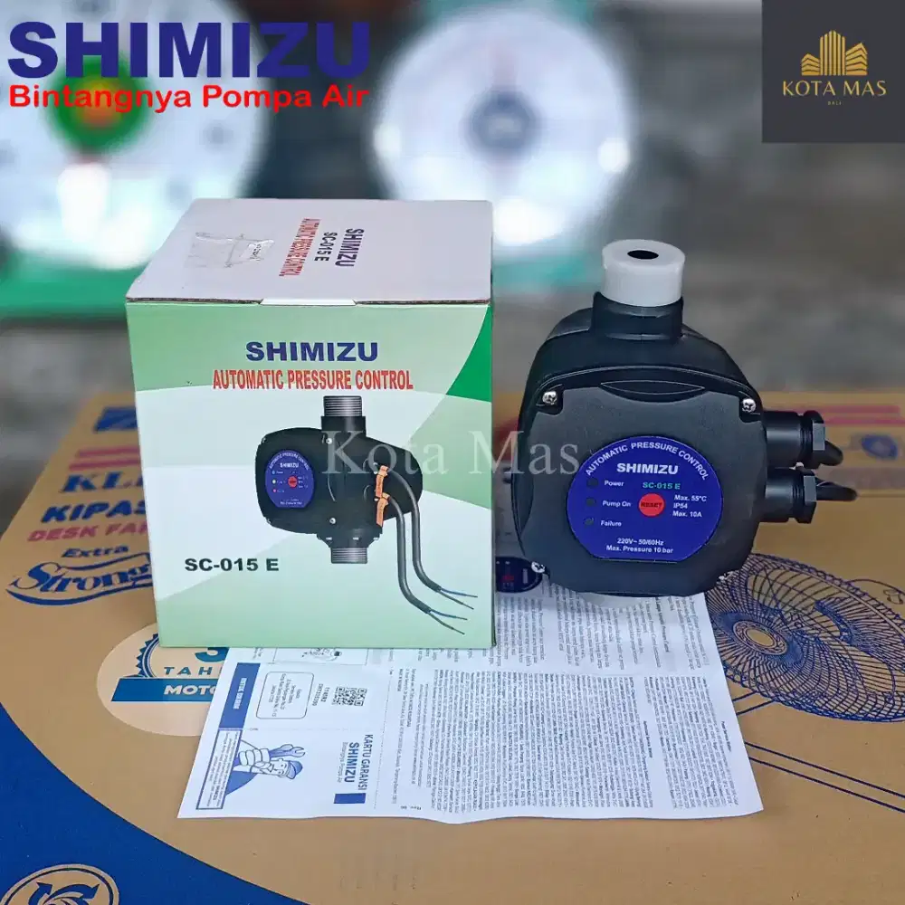 Otomatis Pompa Air Shimizu Automatic Pressure Control SC015E