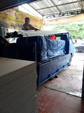 Jasa pindahan rumah kontrakan pakai truk engkel