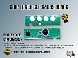 CHIP TONER BAG HITAM COLOR CLT-K406S/ CLP-360 CYAN MAGENTA YELLOW BLAK