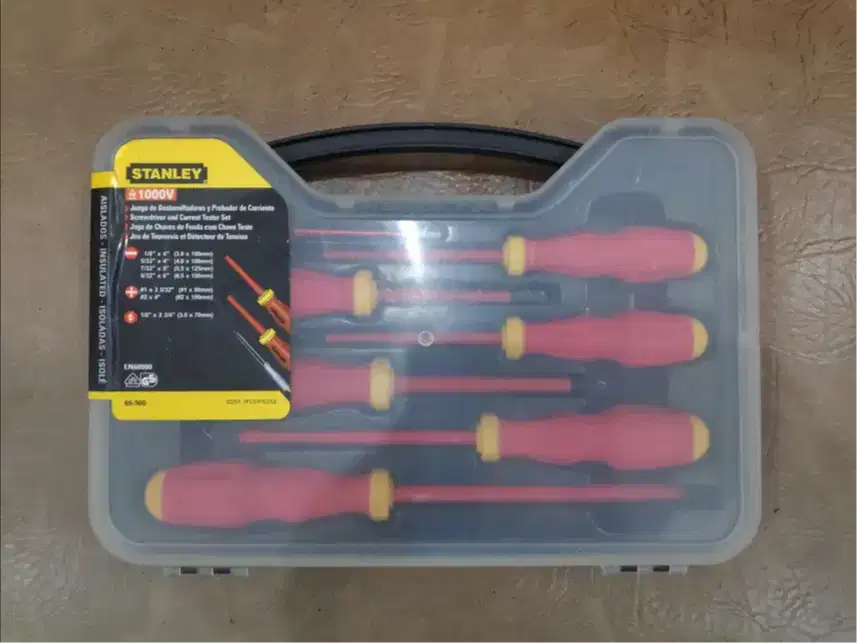 Dijual Stanley Electrical Screwdriver VDE Set 65-980