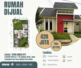 Dijual rumah Citraindah, Lavender