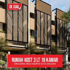 DIJUAL RUKOST DI KOTA MALANG 15 KAMAR SUDAH SHM