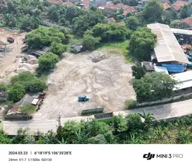 Dijual tanah luas 3315 meter sangat strategis dekat dengan cimory BSD