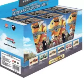 Diecast one piece mainan mobil, gundam