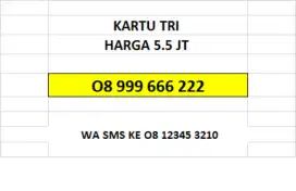 Kartu perdana Tri Cantik Super