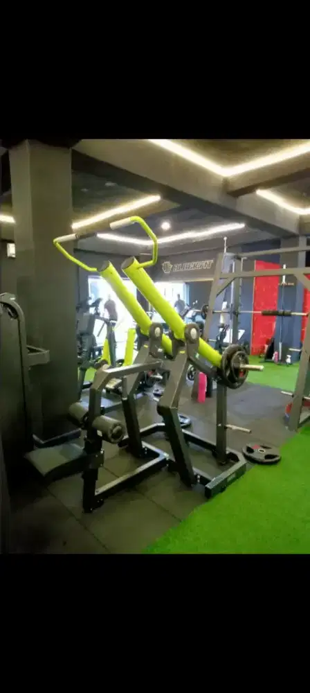 latpulldown plate loaded komerisial fitness import