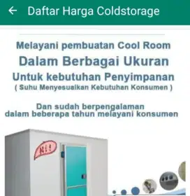 Pembuatan Coldstorage