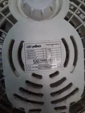Jual kipas angin meja nico