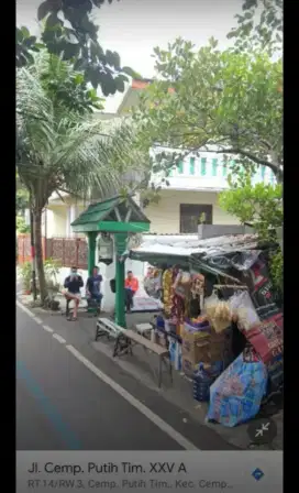 Kontrakan \ disewakan rumah hoky dijalan cempaka putih timur