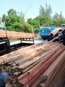 Jual bambu,kaso,triplek dll