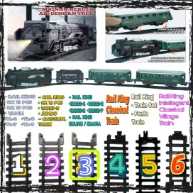 Rel LURUS Rail King Mainan Kereta RailKing Standar RK 19033 - 4 5 6 7