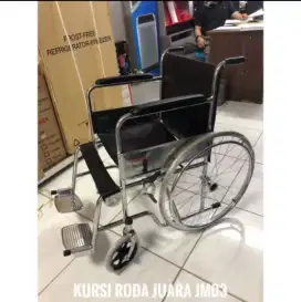 Kursi roda juara standar rumah sakit JM 03