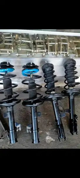Shock absorber rubahan mobil Harrier 3000cc dari airsus ke manual