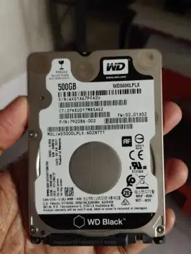 HDD Laptop 2,5 WD Black 500Gb