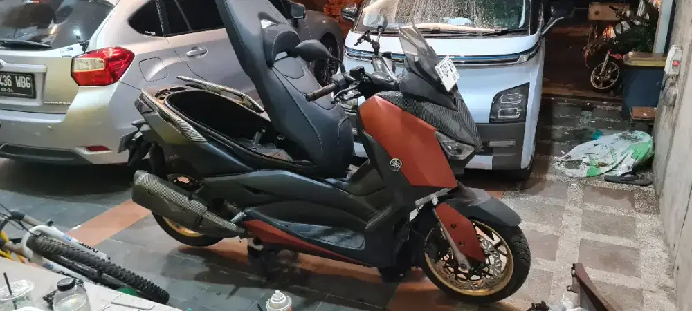 XMAX coklat 2017 bore up 300cc