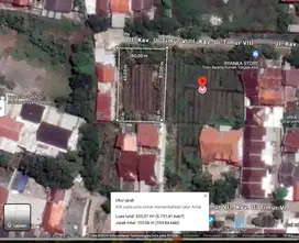 Tanah Dijual Komplek Perumaha UI di Tanah Baru Timur