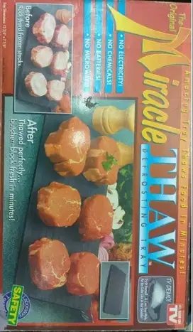 Miracle Thaw Defrosting Tray