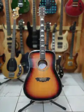Gitar akustik elektrik merk Helder