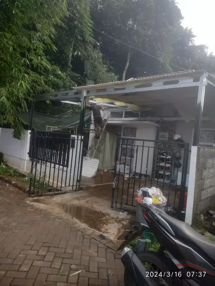Jasa bongkar pasang atap baja ringan 004