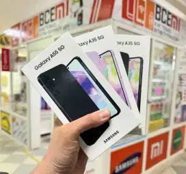 SAMSUNG A55 8/256 BARU SEGEL GARANSI RESMI