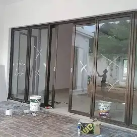 pintu lipat Mewah Pintu Sledd Pintu Trend Minimalis Anti Rayap