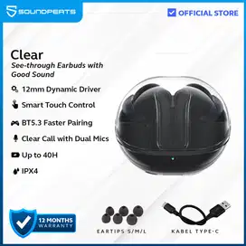 SoundPEATS Clear TWS Headset Bluetooth Headphone Redmi buds haylou