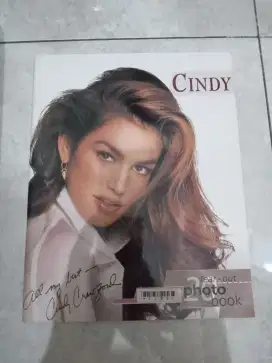 Cindy Crawford photo book printed in Italy