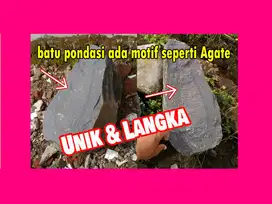 Batu bermotif unik sekali