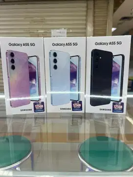 Samsung A55 5G ram 8gb/256gb baru segel terima tt terima kredit