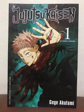 Manga Jujutsu Kaisen Vol 1-5