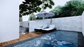 CHEAP BRIGHT Leasehold 25 Years Villa Walking Distance To Cemagi Beach