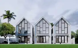 CHEAP BRIGHT 3 UNITS VILLA Leasehold Walking Distance Cemagi Beach
