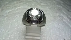 Cincin Permata Moissanite 2 Ct Excelent