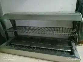 etalase stenless freid chiken