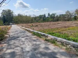 Tanah SHM 800m2 LD74m dekat Kampus UKDW Sedayu, Tinggal Rajang