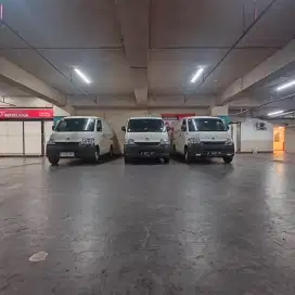 Sewa mobil blind Van plus driver