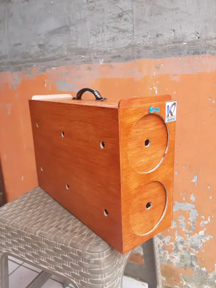 Birdbox Kotak Khusus Bawa Burung Murai 2Tingkat