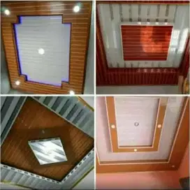 Plafon PVC sudah berikut bahan dan jasa pemasangan