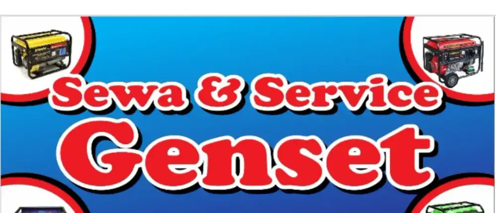 Jasa Sewa dan Service Genset