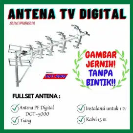 Paket antena tv digital gratis 39 chanel tanpa langganan