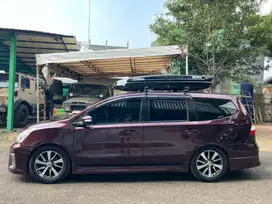 Roofbox whale carrier nissan livina roof rack box kambera 650 liter