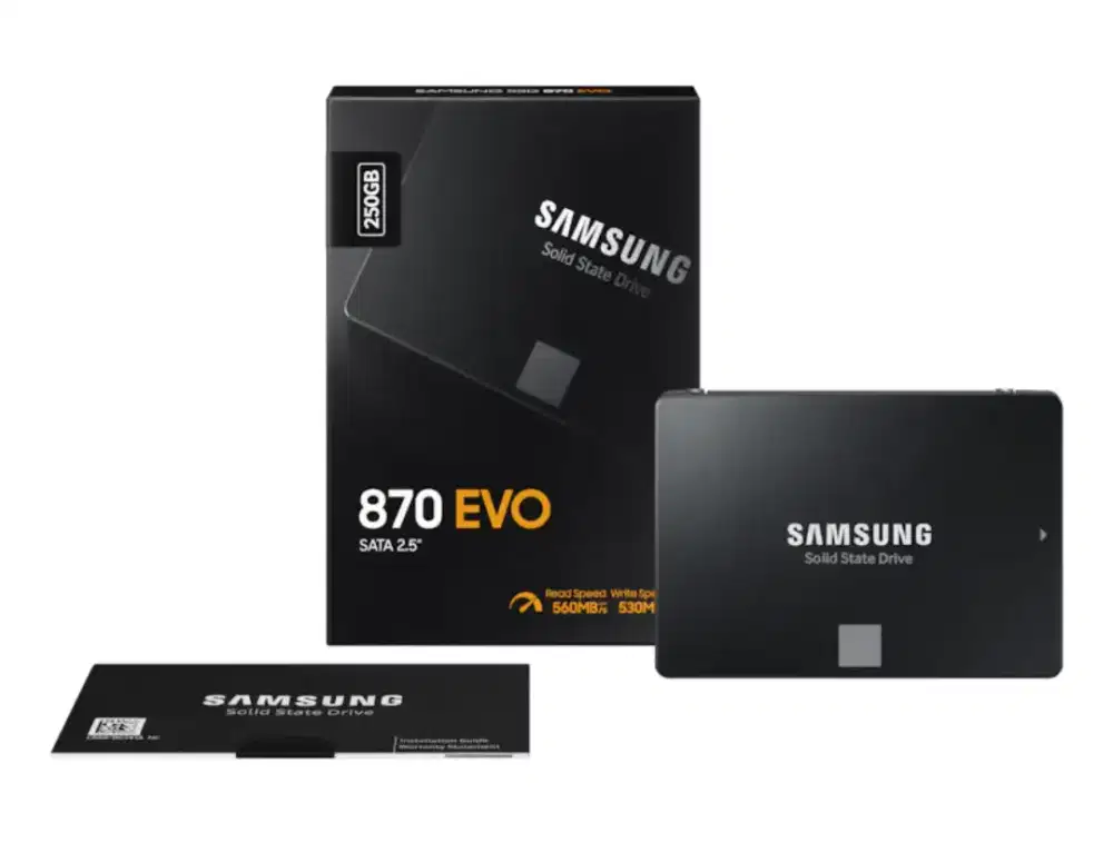 SSD Samsung 870 EVO 250GB Internal SATA III Garansi Resmi 5 Tahun