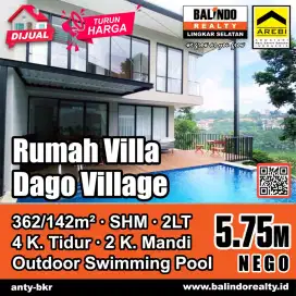 Rumah Villa Dago Village Bandung Utara
