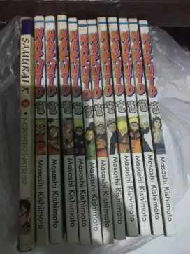 Di jual buku komik Naruto