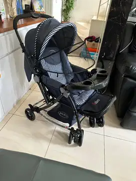 Stroller pliko rodeo preloved