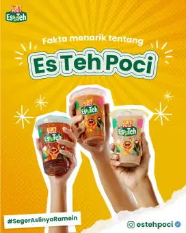 Lowongan es teh poci