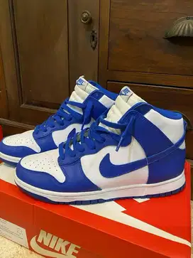 Nike Dunk high game royal size 44.5 original resmi