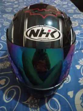 Jual cepat helm NHK fullface motif batman size L